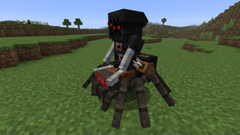 Spider Jockey Spider (+Skeletons Revamped)