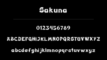 Sakuna Font