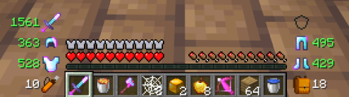The hotbar
