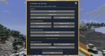 Better Party - HUD Settings