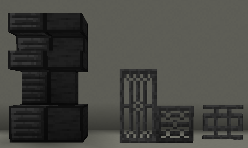 A new metal block set from smelting iron!