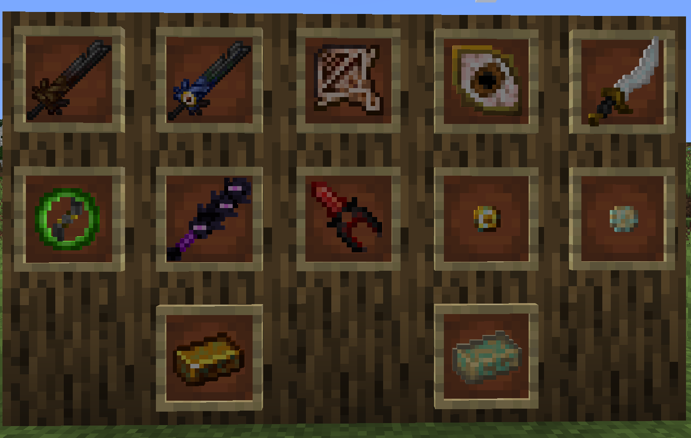 Items In the Mod