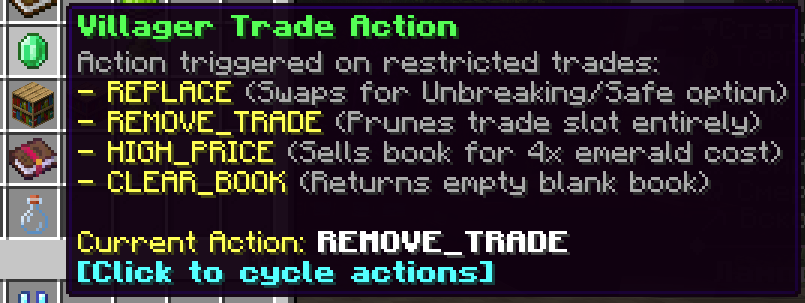 Villagers Actions