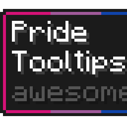 Bisexual Pride Flag Tooltip (Frame-only Tricolor)