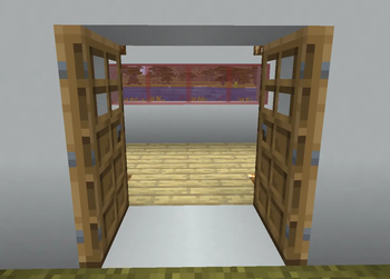 Double Doors - Opened