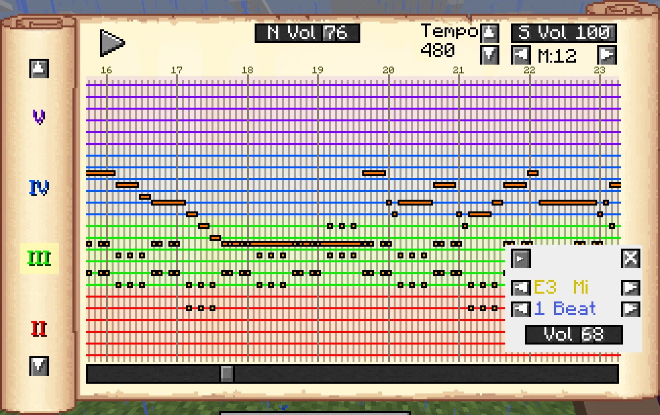 The Music Sheet GUI