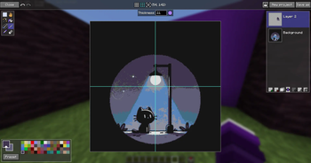 Mapart Painter screen