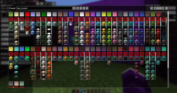 Presets editor screen