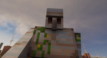 Seing an Iron golem in VR