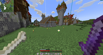 Footage of resource pack in use