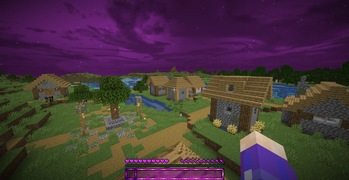 Purple Inventory + Night Sky