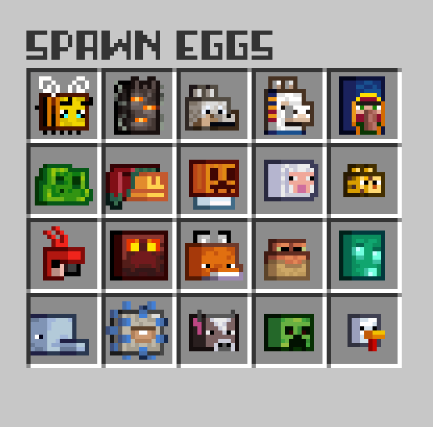 Spawn Eggs