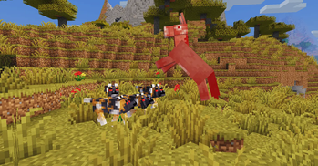 Hunting Large Prey