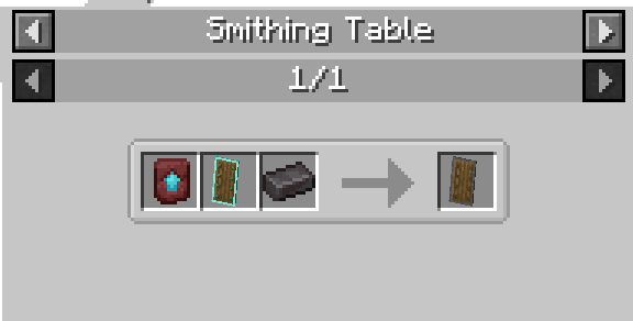 Netherite Shield Recipe