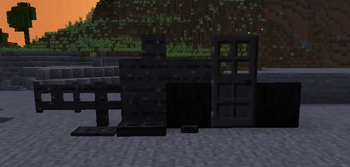 full wood (?) set
