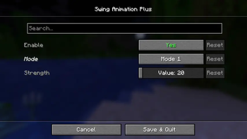Swing Animation Plus