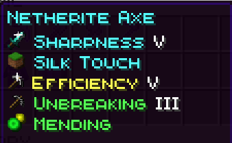 Axe's Enchants