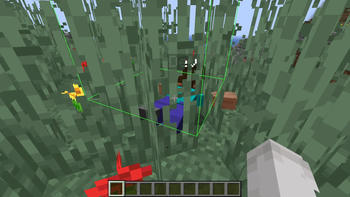 Revive through grass with custom block outline #1