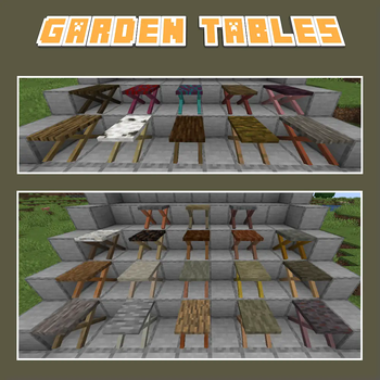 #1.0.0 Update: Garden Tables