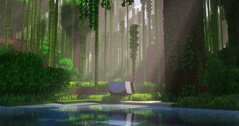 Panda in Jungle