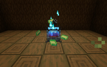 Power Blaze burner with uranium