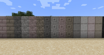 Chiseled Stone Brick Variants