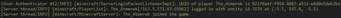Connection log