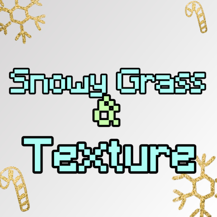 Snowy Grass & Texture