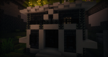 Outside a Lush Dungeon