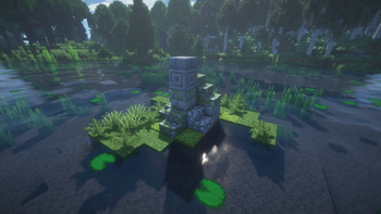 Mossy Obelisk