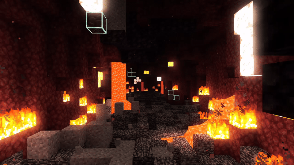 Nether Mine (with shader)