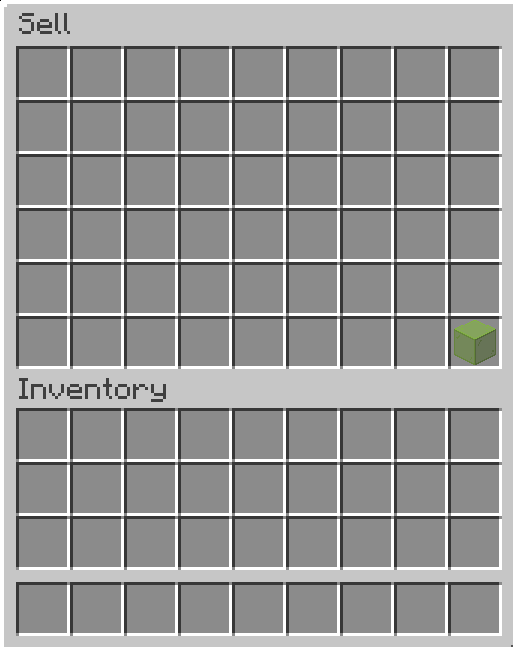 Sell GUI