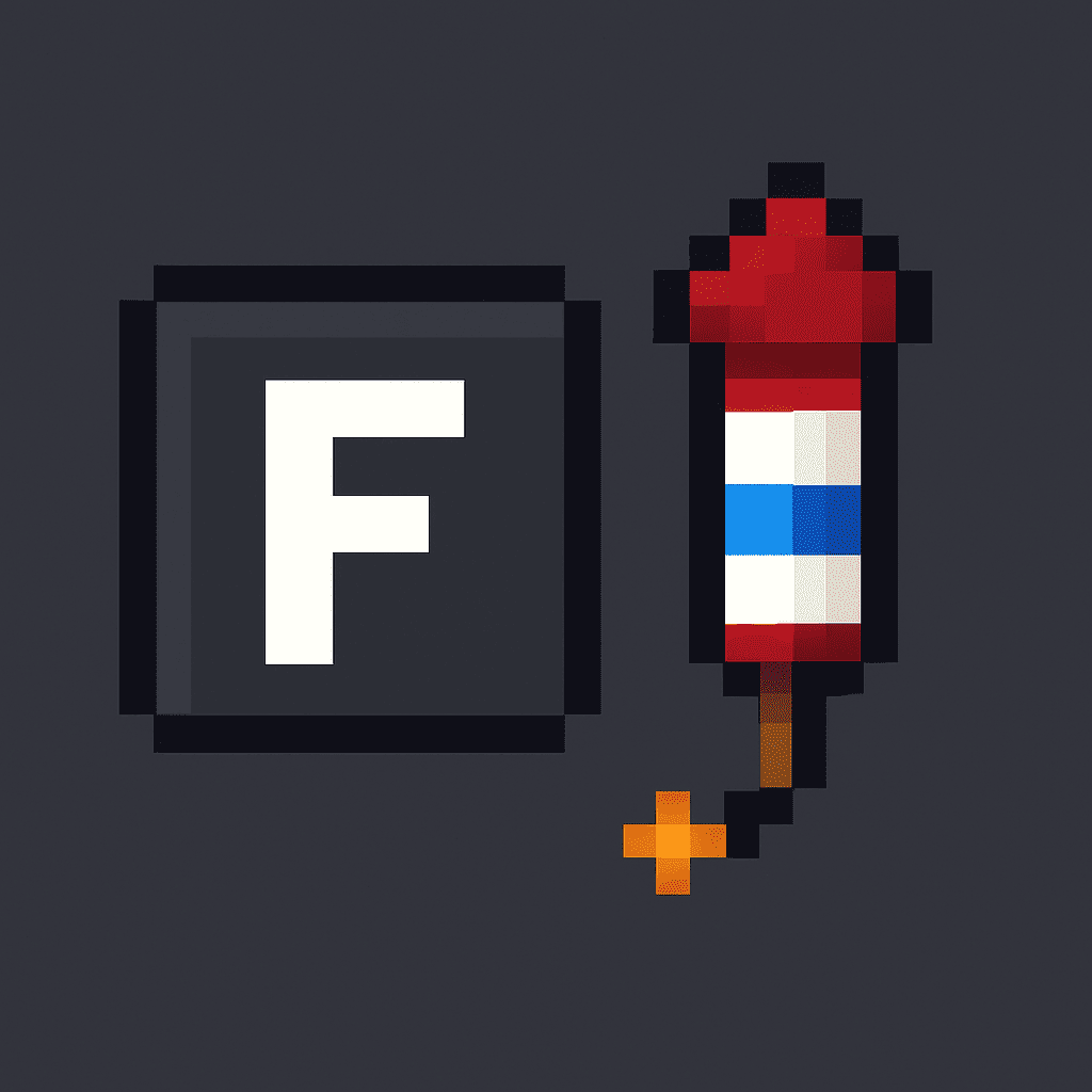 BindFirework hotbar
