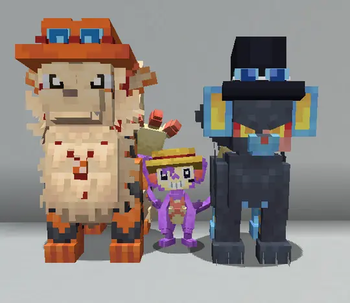 Adult Ace, Sabo and Luffy