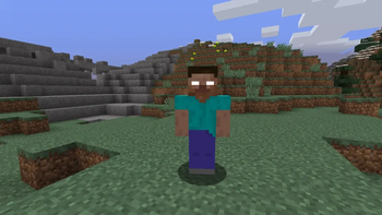 become herobrine!
