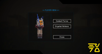 The Player Menu