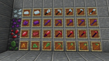 main tools and materials