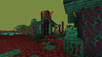 Nether Warped Village