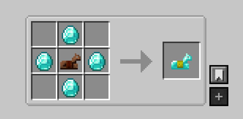 Diamond Horse Armor Recipe