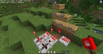 Redstone torches and banner patterns