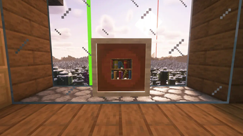 Bookshelf in item frame