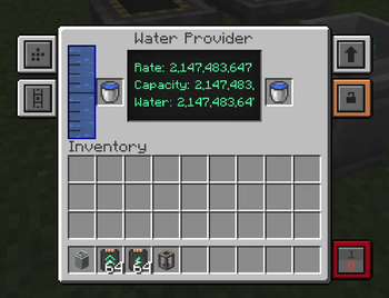 A Water Provider's GUI
