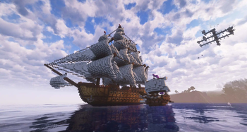 Your ship and the ship they tell you not to worry about.