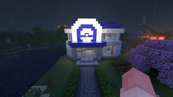 Poké Mart from Cobbleverse with Luminax