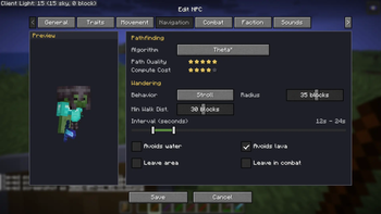 Navigation Page