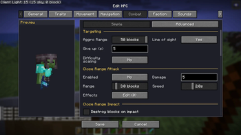 Combat Page