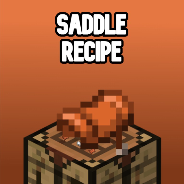 Craftable Saddle Recipe