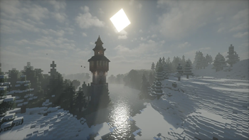Tower near the river