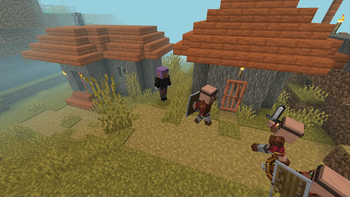Village guards attack the vampire