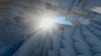 God Rays in a cave